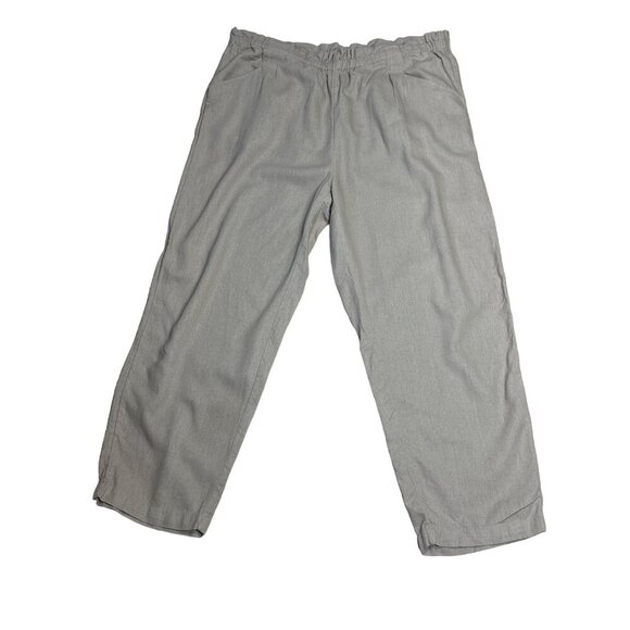 Caslon Pull On Linen Blend Jogger Pant size Large - Picture 8 of 10